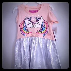 BETSEY JOHNSON TODDLER UNICORN DRESS